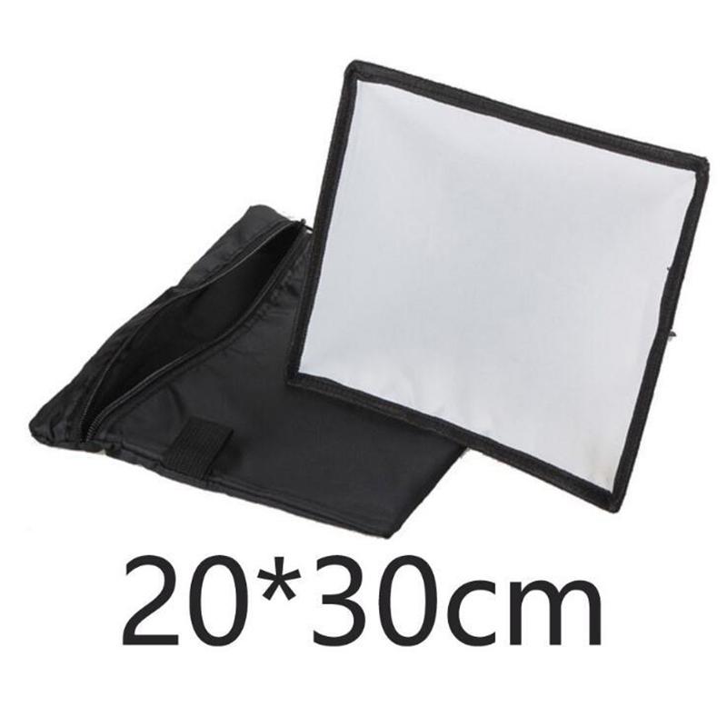 Универсальный складной рассеиватель для вспышки Softbox Professional Mini Photo Diffuser Soft Light Box для камеры Canon Nikon Sony