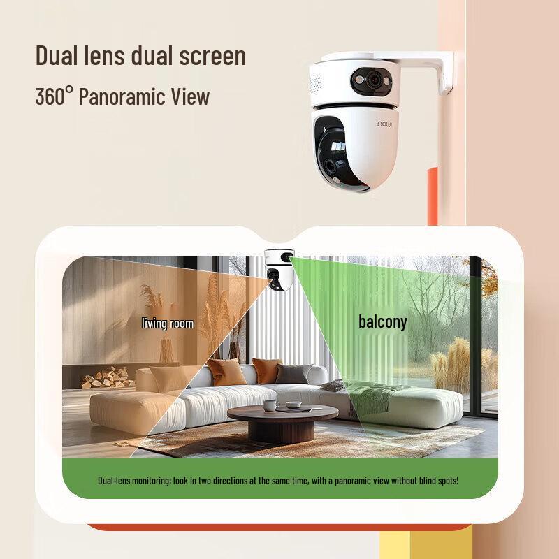 IMOU 10MP Smart Pan/Tilt WiFi Security Camera (CN version)