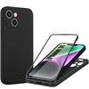 360 Case - for iPhone 14 - Black - Full Protection - Hybrid - Anti-Scratch