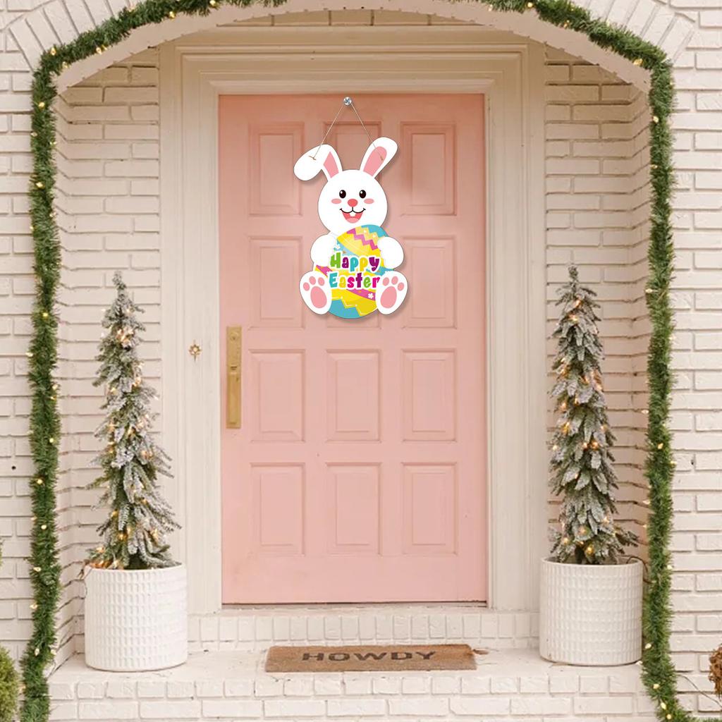 Easter Family Party Porch Decoration Listing Welcome Welcome To Door Decoration Customization