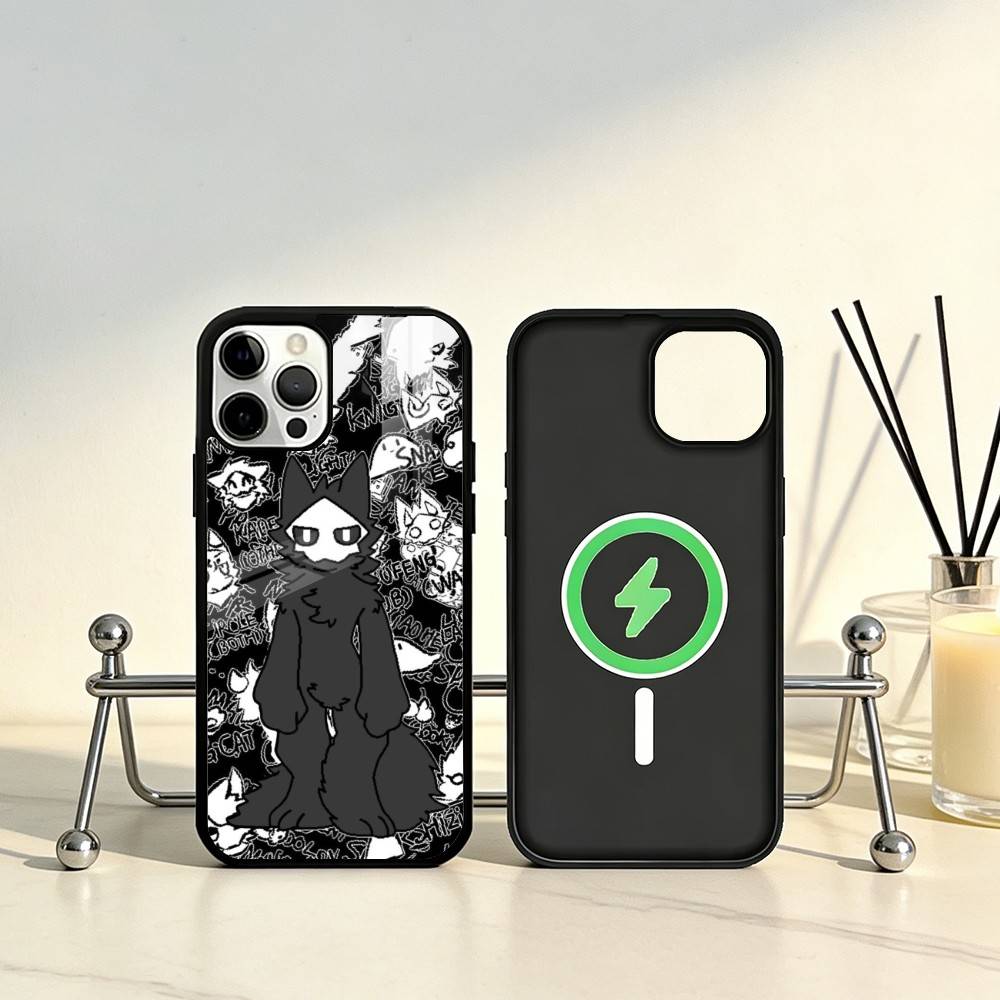 Furry Art P-Puro C-Changed Phone Case For iPhone17,16,15,14,13,12,11 Plus,Pro Max Magnetic For Magsafe Wireless Charging