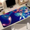 PPokemon Kyogre Gaming Mouse Pad XL Large Extended Mousepad AntiSlip Rubber Base Stitched Edges HD Print for PC Gamer Desk Mat
