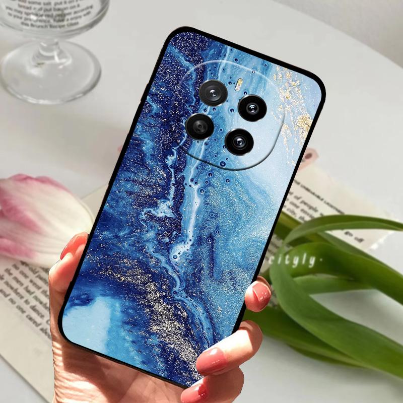 Чехол для Honor Magic7 5G Capa Magic 7 Ударопрочный Силиконовый Защитный Задняя крышка телефона Для Huawei Honor Magic7 Pro Бамперные оболочки