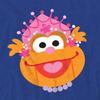 Sesame Street Unisex Adult Zoey Nutcracker Heather Christmas T-Shirt