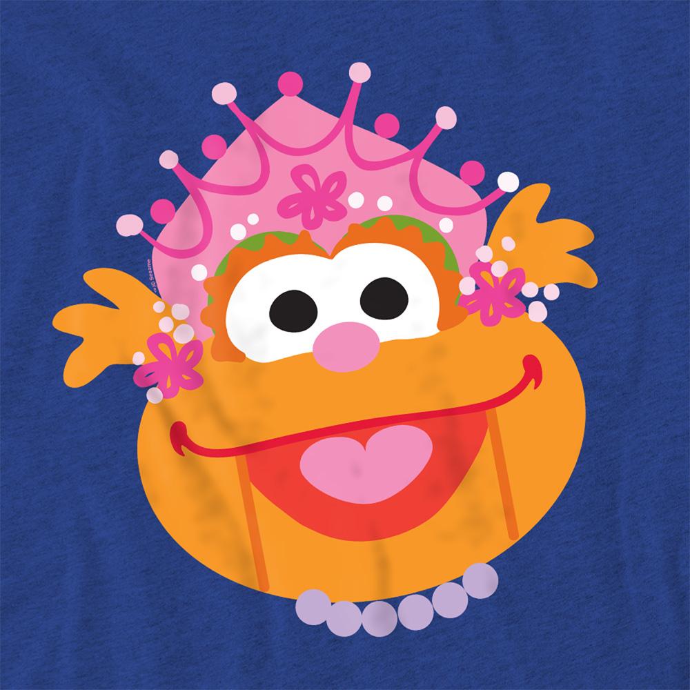 Sesame Street Unisex Adult Zoey Nutcracker Heather Christmas T-Shirt