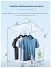 Men's Plus Size Quick-Dry Ice Silk Sports T-Shirt - Breathable, Loose Fit, Short-Sleeve