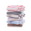Coral Fleece Striped Soft Absorbent Face Towel