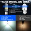 2 шт. W5W T10 LED CANBUS без ошибок 27SMD 3030 светодиодные чипы 194 168 салон автомобиля боковые огни автомобильные лампочки карта плафоны 12 В лампа 6000 К