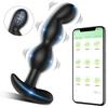 Приложение Bluetooth RC Анальный Вибратор Массажер Простаты Беспроводной Пульт Анальная Пробка Вибрирующая Взрослая Кульминация Секс-Игрушки для Мужчин Женщин Мужчин Геев Вибрирующее Яйцо