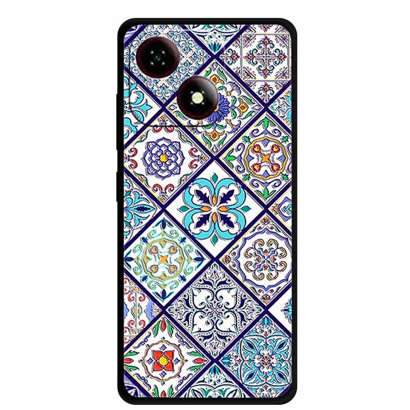 3D Flower Emboss Cases For ZTE Blade A35e Relief Emboss Soft Silicone Cover For ZTE Blade A35E Relief Emboss Funda BladeA35e A35