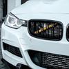 2 шт. накладки на переднюю решетку для BMW F10 F11 F02 F30 F32 F44 серии автомобиля, спортивный стиль, декоративная крышка, рамка F20 F21 F22