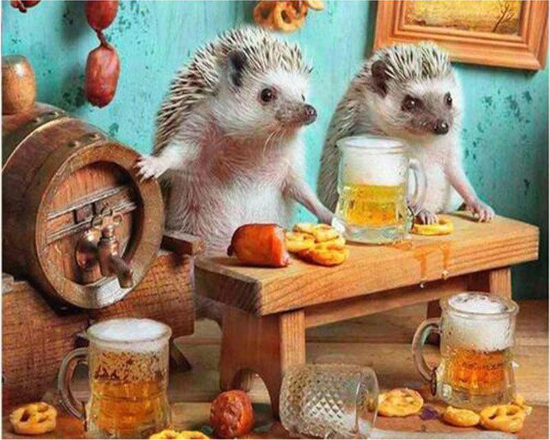 Алмазная картина Проточная вода Деревенский пейзаж Весна 5D Алмазная вышивка Крестиком Собака Животные Фотографии Стразы Мозаика Распродажа Wall Art