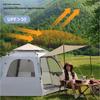 Miss Yizi Outdoor Hexagonal Tent & Tarp Combo