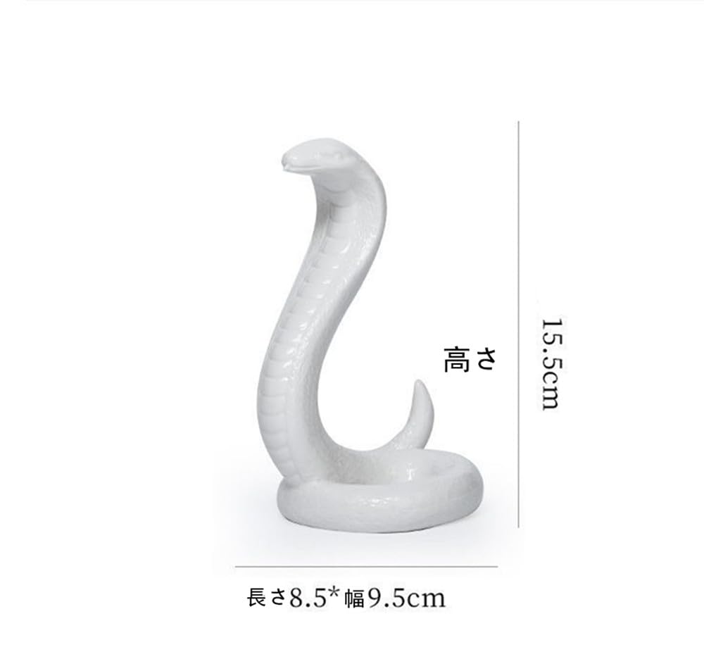 Zodiac Snake Figurine Snake 2025 White Snake Figurine Entrance Lucky Charm Snake Snake Improves Luck Feng Shui Goods Luck Inviting Money Good Luck