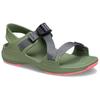 Crocs Универсальные повседневные пляжные сандалии Zong Ye, унисекс, зеленые 212711-2CP