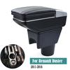Armrest For Renault Dacia Duster I 2010-2015 Arm Rest Rotatable Storage Box Decoration Car Styling 2011 2012