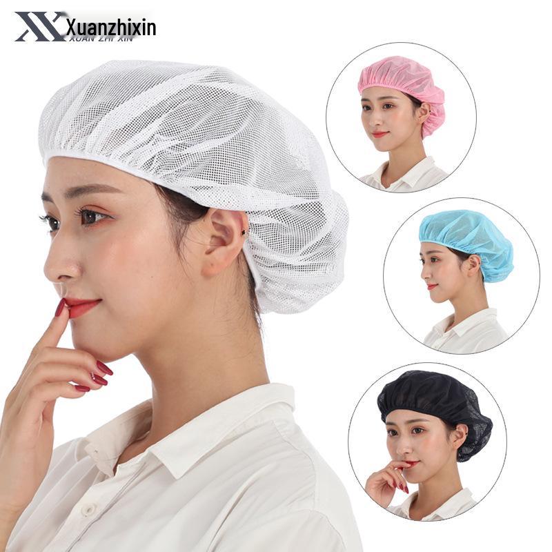 Xuanzhi Kitchen Dustproof Women's Chef Cap - Anti-static and Catering Ready
