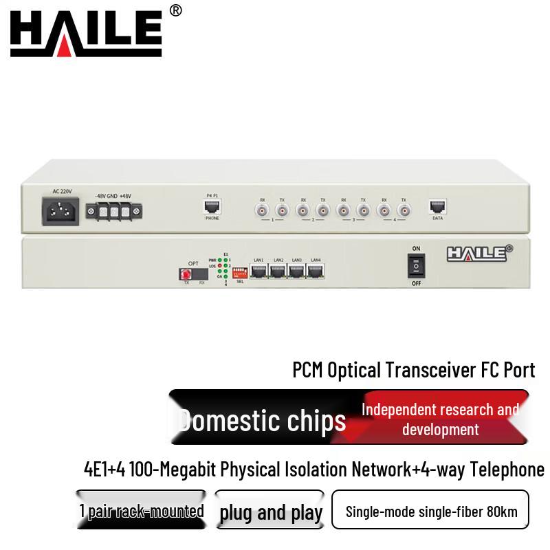 HAILE Multi-Service PCM Optical Transceiver