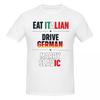 Unisex Funny Quote Eat Italian Drive GerUnisex Marry Slavic Humor Fans Gifts T Shirt Streetwear Cotton Shirts