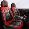1pc Car Front Seat Cover PU Leather Car Seat Cushion All-inclusive All-season Car Seat Cover for Pickup and Off-road SUV