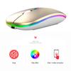 Rechargeable Wireless Bluetooth Mouse For Computer PC iPad Dual Mode Bluetooth 4.0 + USB Wireless Mouse 342.4GHz 1600dp DPI