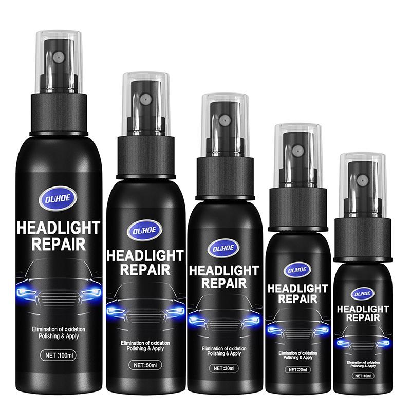 Жидкость для восстановления автомобильных фар, удаляющая окисление, грязь, царапины, полировку и ремонт автомобильных фар, набор для восстановления жидкости