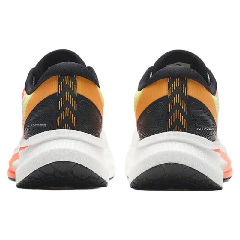 Anta Кроссовки для бега Champion Series, противоскользящие, низкие, мужские, бело-оранжевые, 112335582S-2