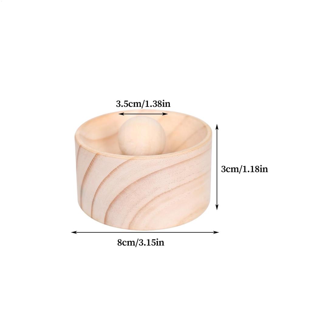 Wood Dumpling Wrapper Maker, Wooden Mold, Suitable For Making Round Buns, Hand-made Pies, And Spherical Dumpling Wrappers
