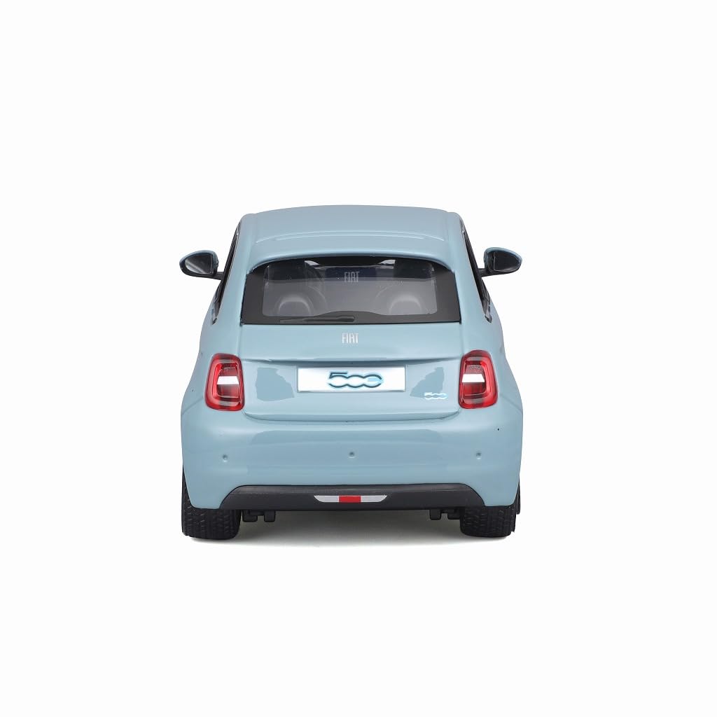 Bburago Fiat 500e Светло-голубой Готовая модель BUR21110BL 1/24 (2003)