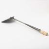 Endo Shoji Wakabayashi Kogyo Железная китайская лопатка, Серебристая, Маленькая, Длина лопатки 85 мм x Ширина лопатки 105 мм x Длина ручки 335 мм