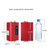 3000W Electric Tankless Instant Hot Water Heater Kitchen Bathroom Shower Sink Tap Thermostat with LED Temperature Display