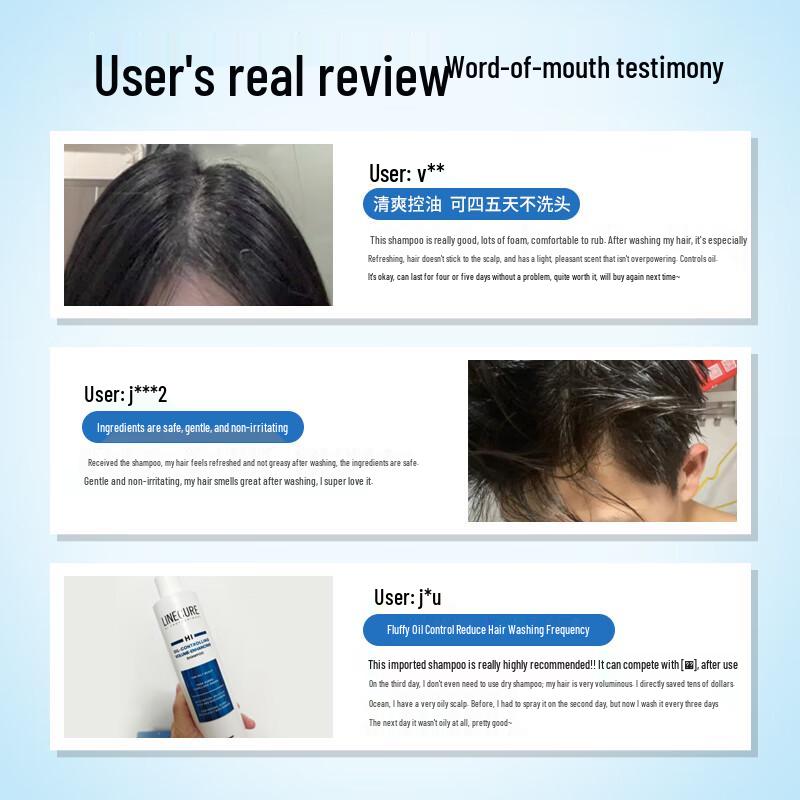 HIPERTIN Oil Control & Volumizing Shampoo