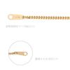 Goods 18K Kihei Necklace 2 Sides 5g 50cm Chain [Happy Shop] Men's Women's
