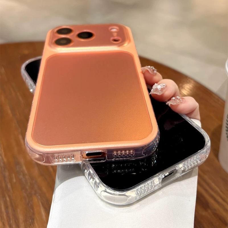 Laser Gradient Colorful Aurora Case for For Iphone 1 16 17 Pro Max 17Pro With Camera Control Button Matte Skin Feel Cover