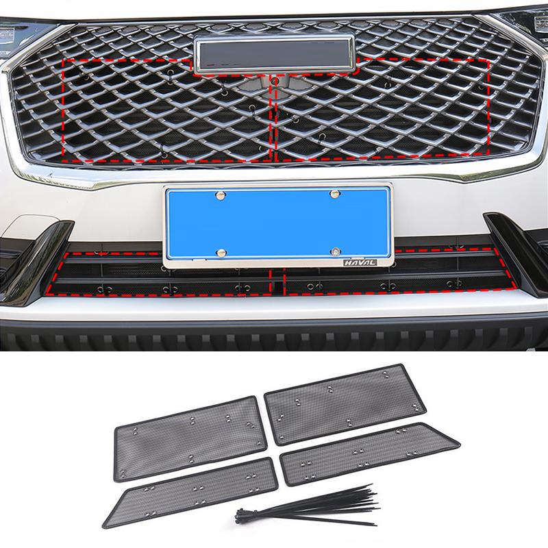 For Haval H6 3rd Gen GT 2021 2022 2023 2024 HEV PHEV Car Front Grille Insect Screen Exterior Parts Accessories