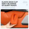 Car Seatback Water Cup Box Leather Mug Drinks Storage Bag Accessories For Mercedes Benz AMG A B C E S Class A180 CLK CLA GLE W21 UT0