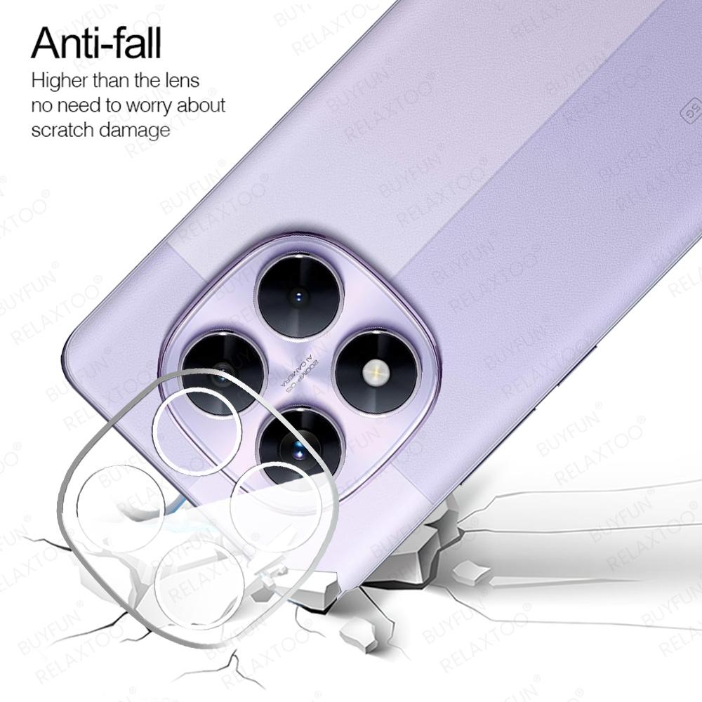 4 шт. [2+2] Защитная пленка для изогнутого экрана + Защитная пленка для стеклянного объектива Redmi Note 14 Pro 4G 5G Для Xiaomi POCO X7 Note 13 14 Pro+ 5G Защитное стекло для экрана