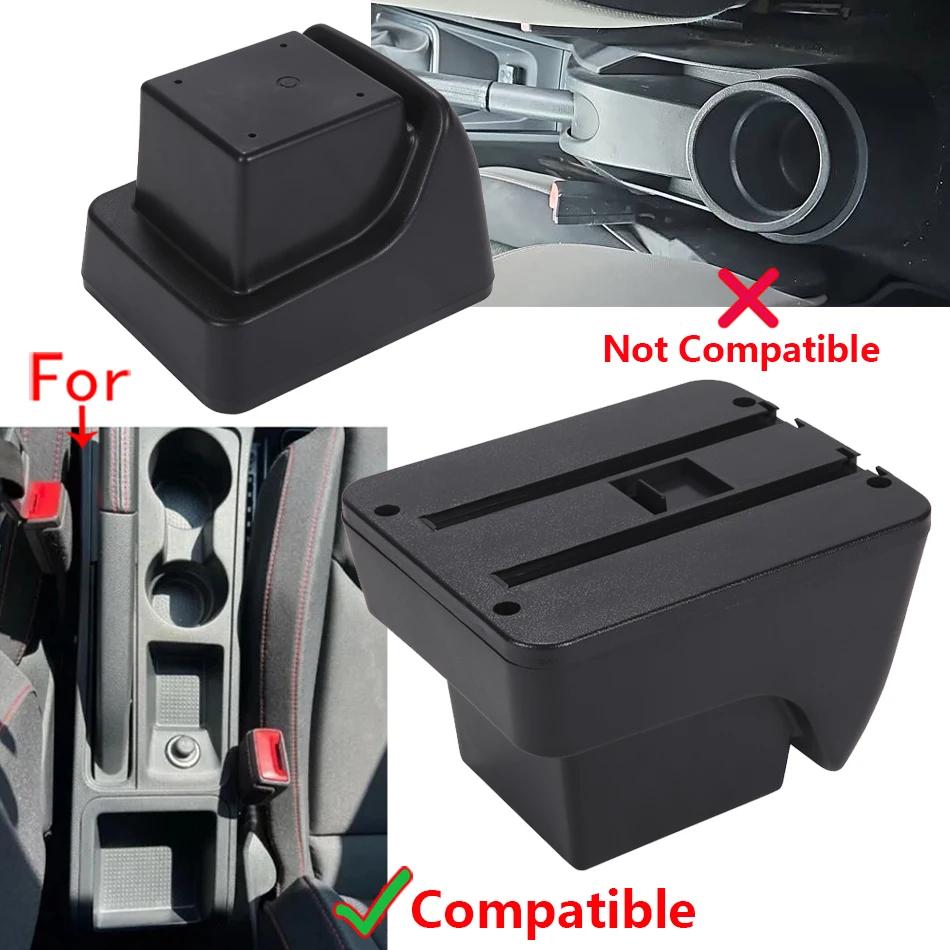 USYM3 For Seat Ibiza Armrest Box For Seat Ibiza 6j MK4 IV 6L Car Armrest 2018-2025 Storage Box Retrofit parts Interior Car Accessories