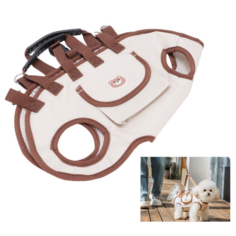 Portable Dog Lift Harness Adjustable Strap Pet Carrier Durable Dog Carry Sling  Puppy Cat