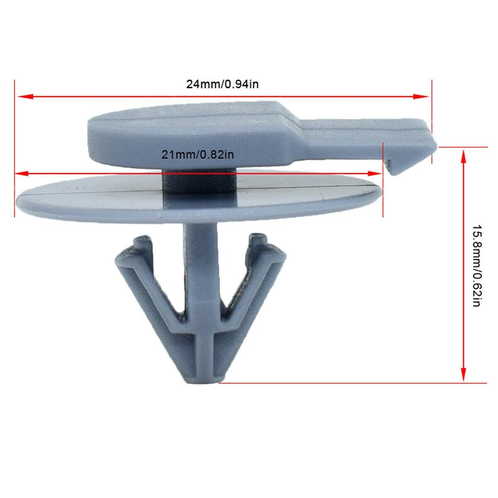 Накладки на колесные арки, серые клипсы, высококачественные детали