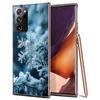 Snowflake Winter White Snow Christmas Phone Case for Samsung A55 A35 A25 A15 A07 A05S A16 A17 A26 A36 A37 A56 A57 Galaxy Note 20