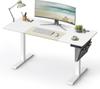 Electric Height Adjustable Desk, 60 X 140 X (72-120), Fully Adjustable, Spliced Top, Memory Function with 4 High
