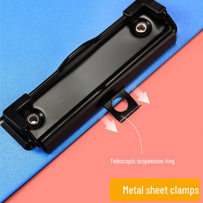 Толстый испанский А4 металлический зажим фанера жесткий пластиковый блокнот для письма