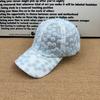 Spring and summer sweet sister little daisy lace baseball cap women's mesh yarn breathable face small versatile sunshade cap