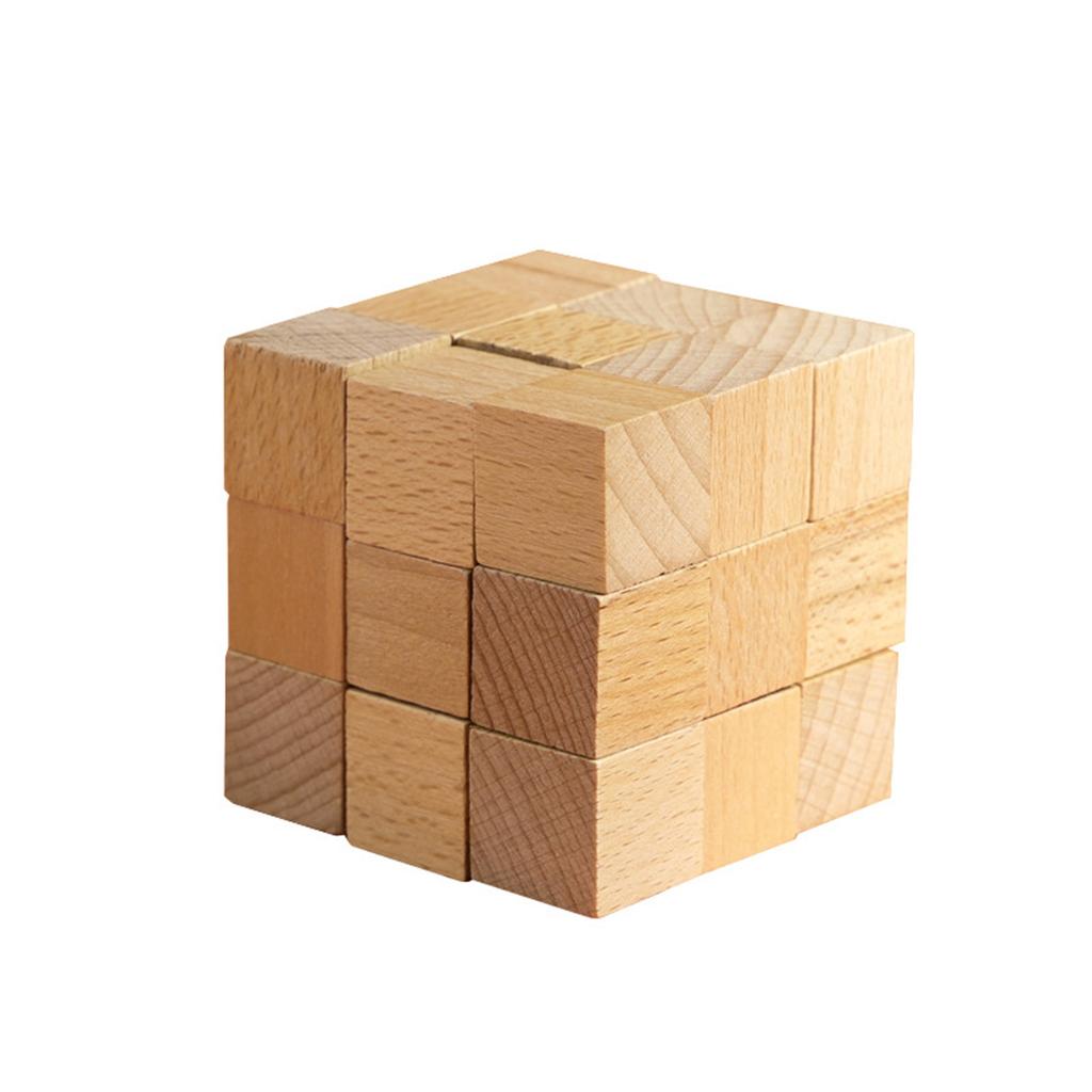 Детский образовательный подарочный набор: Шиповое соединение замок Конгминга, замок Лубаня, полный деревянный набор