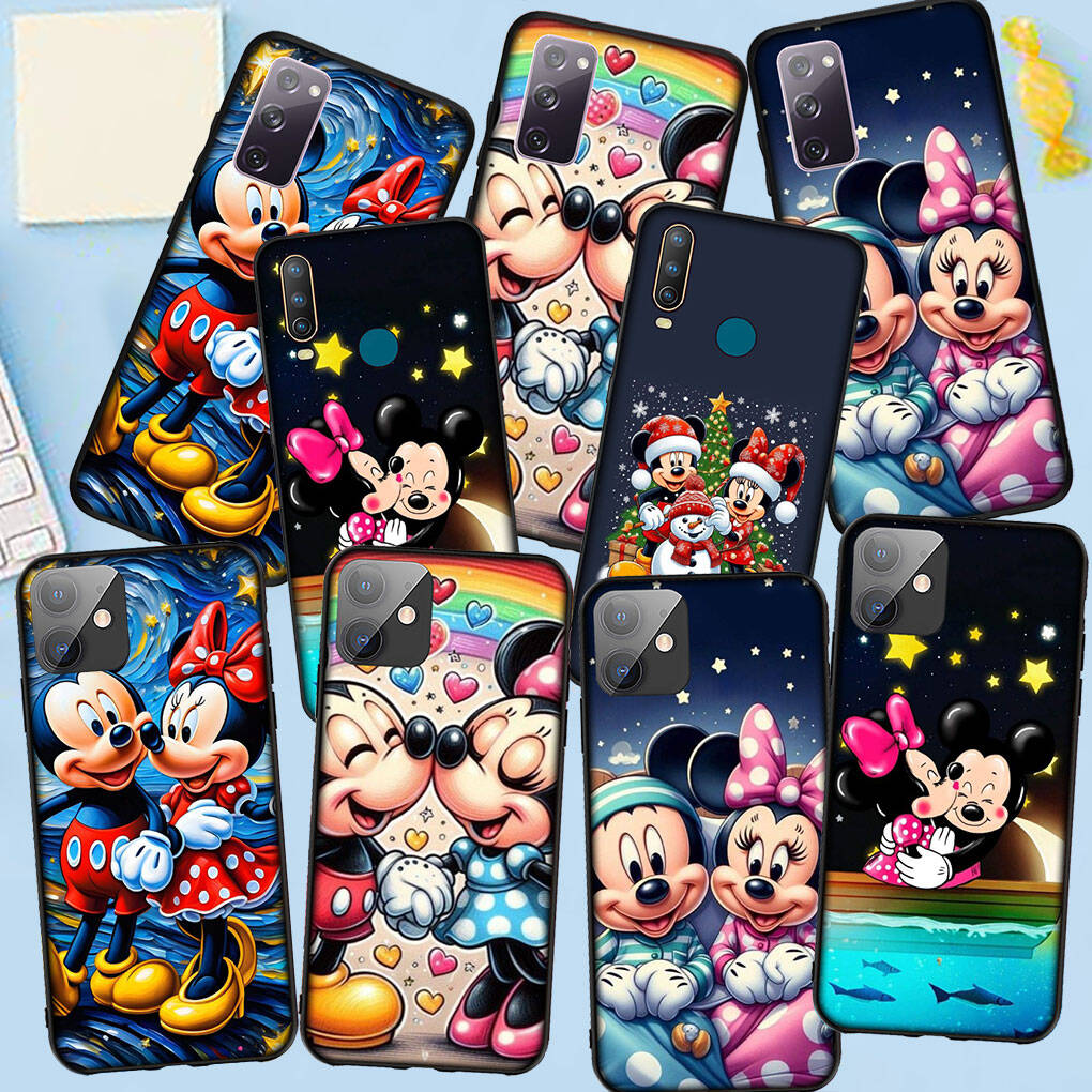 Phone Case for iPhone 17 16 15 Xiaomi Poco F8 F7 X7 X6 M8 C85 C75 C71 Redmi Note 14 13 12 11 Pro Max A3 A4 14C 13C 15C Lovely New Mickey Mouse Minnie