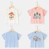 Baby Clothes Casual Short-sleeved T-shirts Summer Clothes Boys Girls Baby Children Children Summer Half-sleeved Tops
