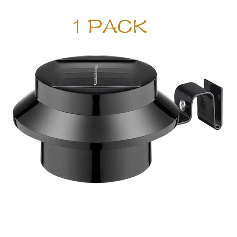 Outdoor Solar Gutter Lights 3 9 LEDs Fence Light Waterproof Security Lamps For Eaves Garden Landscape Pathway B Solar Lights