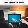 Moverable Tablet Car Stand Clamp 13'' Car Rear Pillow Phone Holder for iPad Pro 12.9 Seat Rear Headrest Mounting