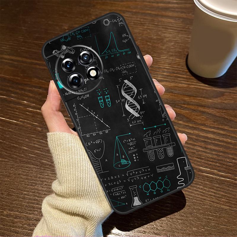 Science Case For OnePlus Nord CE 3 Lite 2 2T N10 N20 N30 N100 N200 8T 9R 10R 10T 9 10 Pro 11 Cover